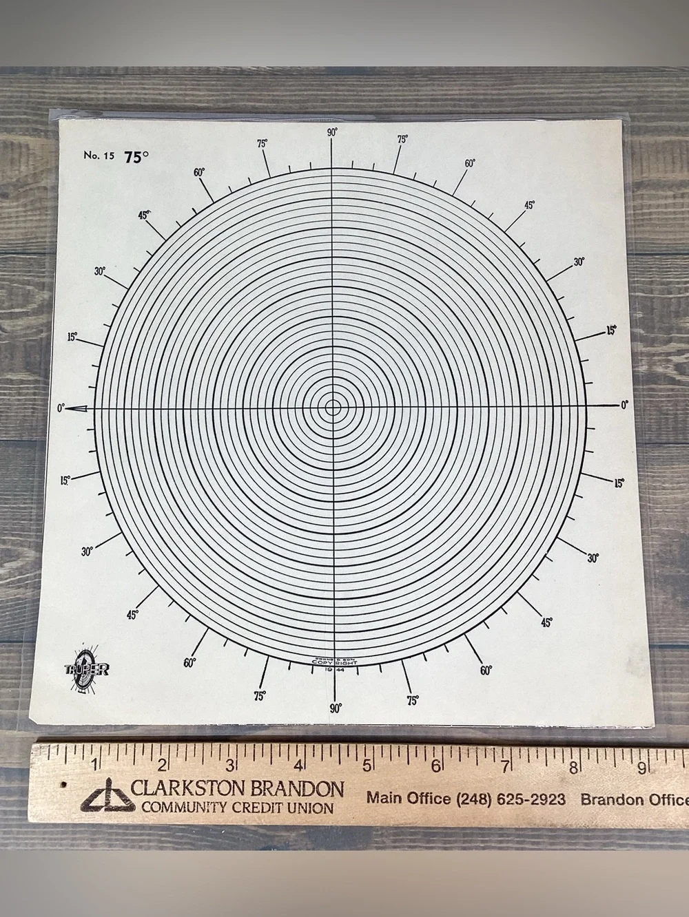 8 Unique 1944 Laminated Graphing Paper With Tilt Perspective